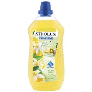 SIDOLUX Universal Fresh Lemon univerzální mycí prostředek 1 L