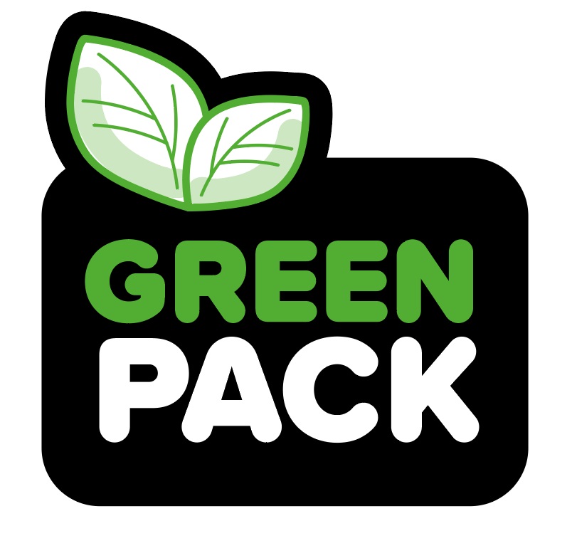 Fólie označená logem Green Pack obsahuje minimálně 30% recyklovaného plastu.