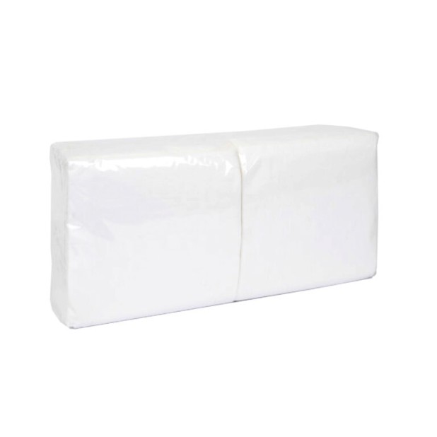 Ubrousky Gastro Classic 33x33cm, 1-vrstvé bílé 500ks