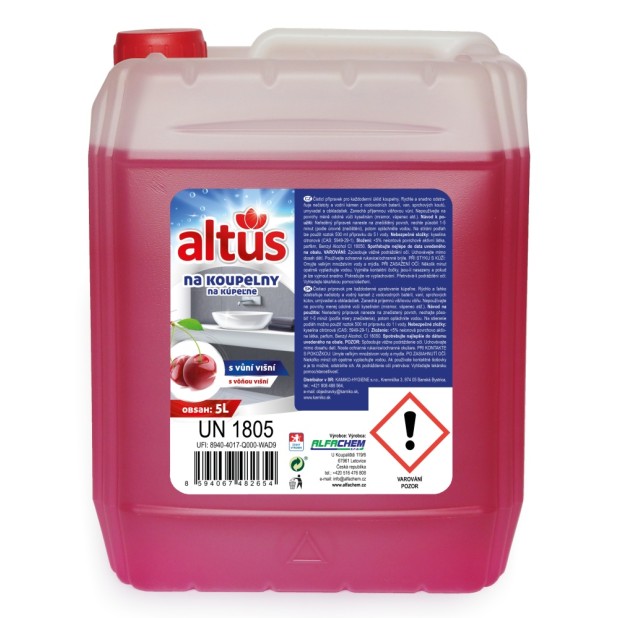ALTUS Na koupelny čistič s vůní višní 5 l