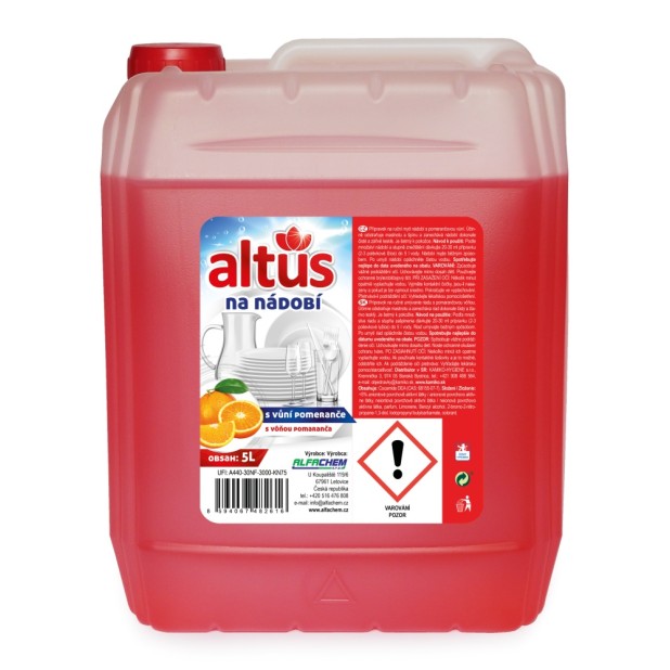 ALTUS Na nádobí Pomeranč 5 l