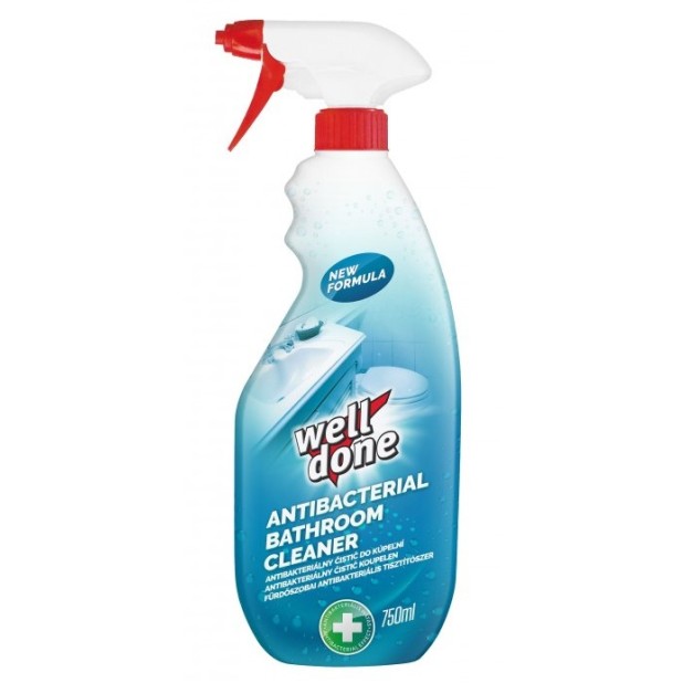 Well Done Antibakteriální čistící prostředek do KOUPELNY 750ml rozprašovač