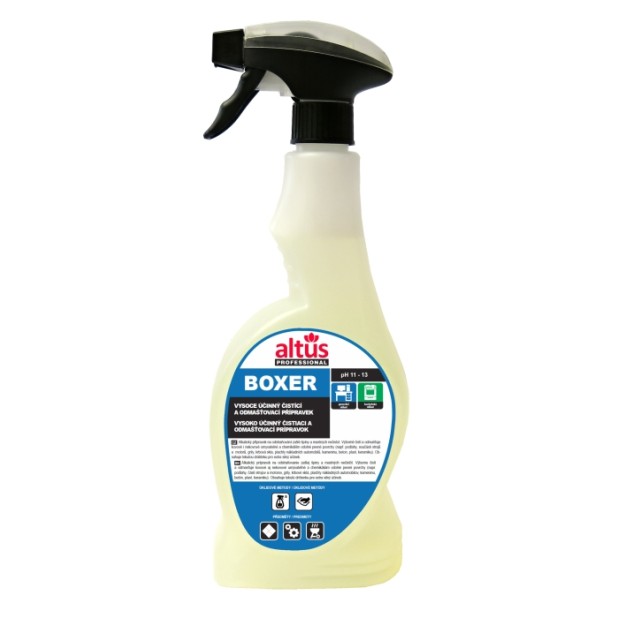 ALTUS Professional BOXER čisticí a odmašťovací přípravek 750 ml rozprašovač