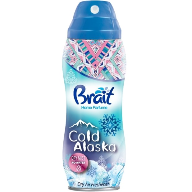 Brait Cold Alaska suchý osvěžovač vzduchu sprej 300 ml