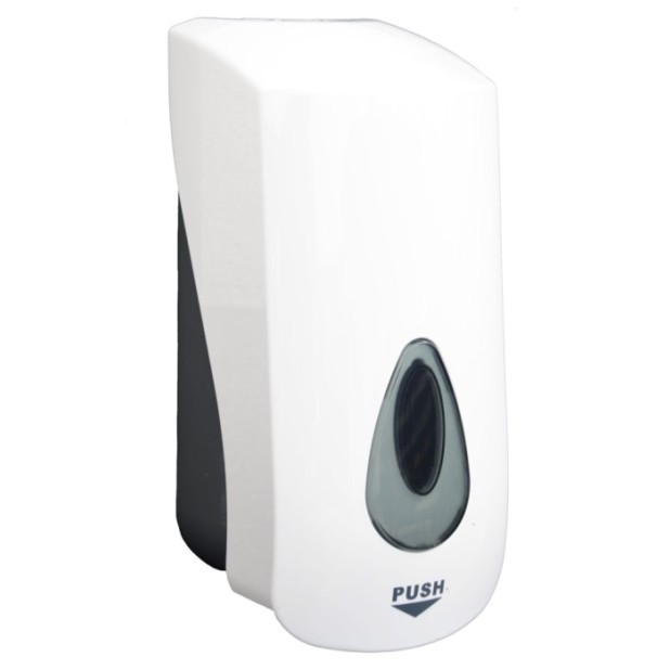 EbbyLine dávkovač tekutého mýdla 1000 ml bílý plast