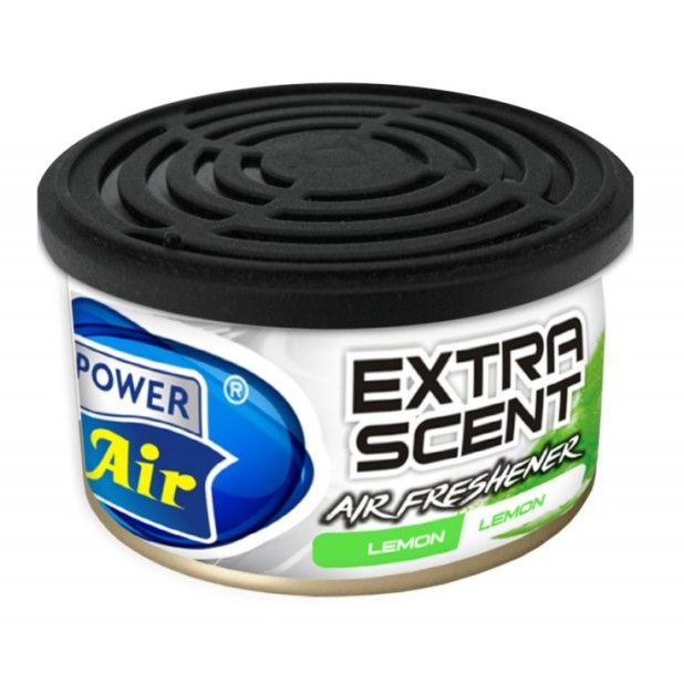 POWER AIR Extra Scent Lemon osvěžovač s organickou náplní 40g