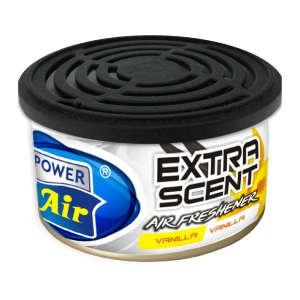 POWER AIR Extra Scent Vanilla osvěžovač s organickou náplní 40g