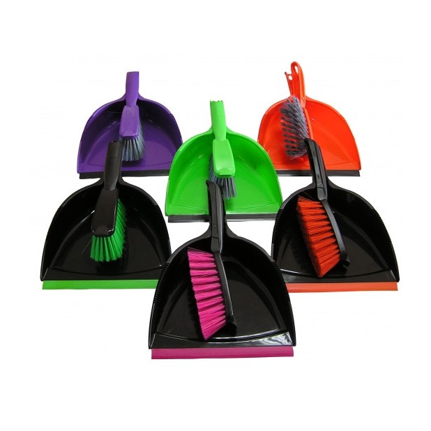 Smetáček a lopatka s gumovým okrajem Exkluziv