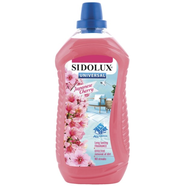 SIDOLUX Universal Japanese Cherry univerzální mycí prostředek 1 L