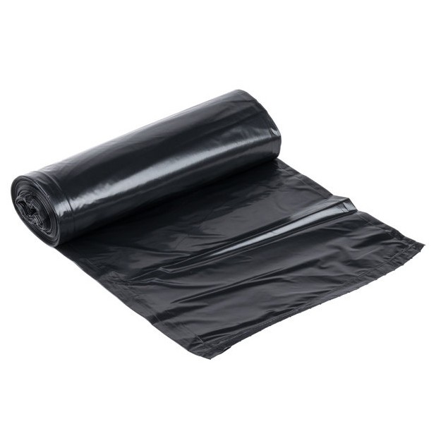 Sáčky na odpadky extra pevné LDPE 30 L, 50x60cm, černé 25 ks/role