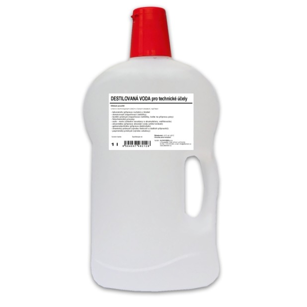 DESTILOVANÁ VODA pro technické účely 1 l