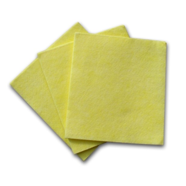 Utěrka DARA 38 x 35 cm, viskóza 110g/m2 žlutá