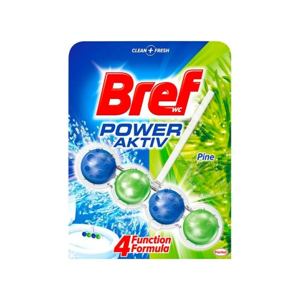 BREF Power Aktiv Pine WC blok 50g AKCE