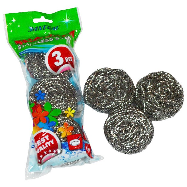 Drátěnka nerezová 15 g, 3 ks