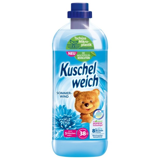 Kuschelweich aviváž Sommerwind (modrá) 38 dávek 1 l