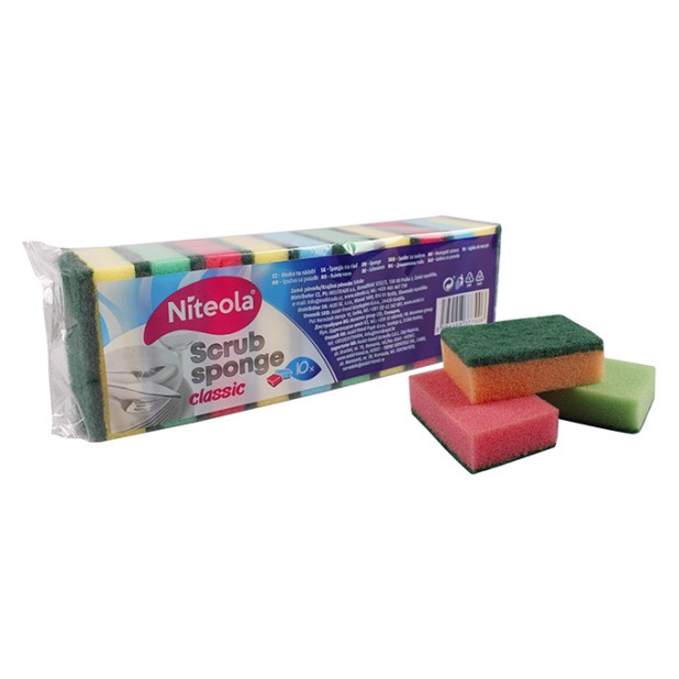 Niteola houbičky na nádobí Classic 10 ks