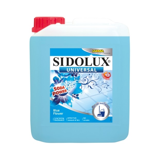 SIDOLUX Universal Blue Flower univerzální mycí prostředek 5 L