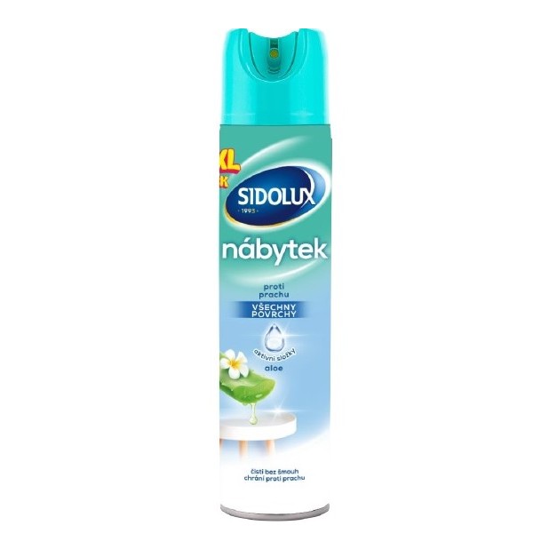 SIDOLUX nábytek-všechny povrchy aloe spray 350ml