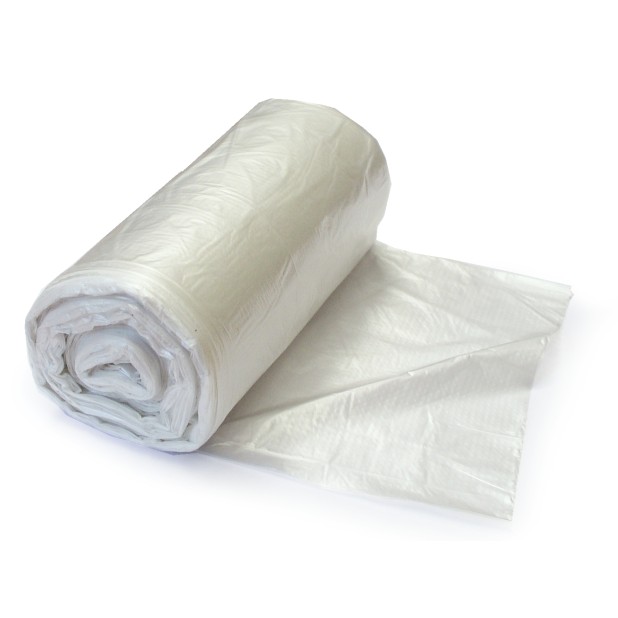 HDPE sáčky na odpadky rolované 30 l, 49x60cm transparentní 50ks