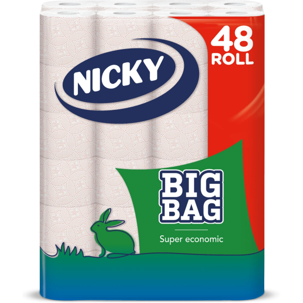 Toaletní papír Regina (NICKY) XXL Big Pack 2-vrstvý 48 rolí