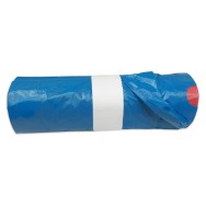 LDPE pytle na odpad rolované 110 l, 70 x 100 cm, 45 µm modré zatahovací 25 ks/role