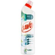 SAVO WC Turbo na vodní kámen, gelový čistič na toalety 700 ml