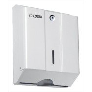 Zásobník skládaných ručníků LOSDI CP-0105, kovový bílý