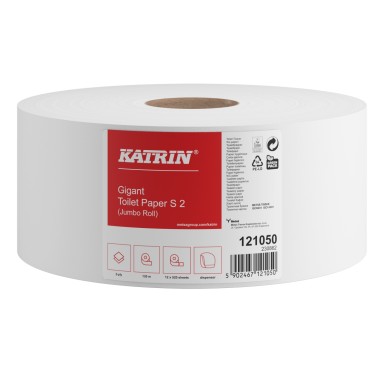 Toaletní papír KATRIN 121050 Jumbo 180 2-vrstvý, 130m, 12 rolí