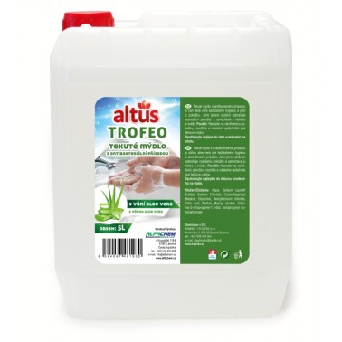 ALTUS Trofeo antibakteriální tekuté mýdlo Aloe vera 5 L