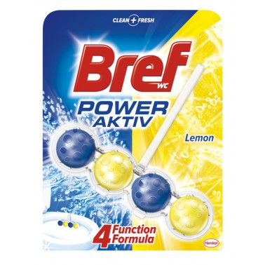 BREF Power Aktiv Lemon WC blok 50 g