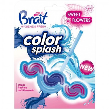 Brait WC blok Color Splash Sweet Flowers 45 g