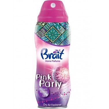 Brait Pink Party suchý osvěžovač vzduchu sprej 300 ml