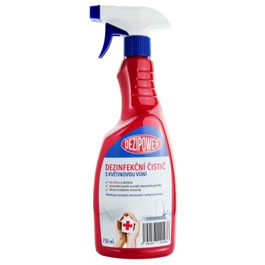 DEZIPOWER dezinfekční čistič bez chlóru s vůní 750 ml sprej
