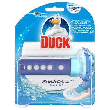 Duck Fresh Discs Mořská vůně WC gel pro hygienickou čistotu a svěžest toalety, 36 ml