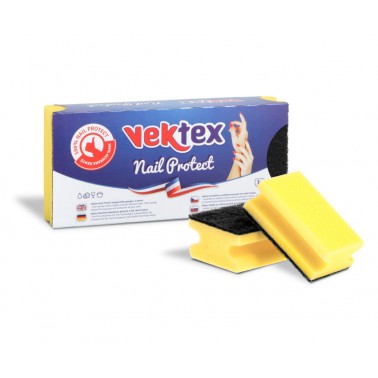 Houbičky na nádobí Vektex Nail Protect tvarované 3 ks