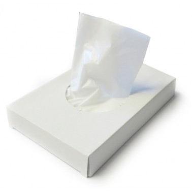 Mikrotenové hygienické sáčky HYG BAG bílé, 30 ks v krabičce