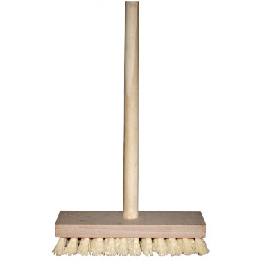 Kartáč RÝŽÁK dřevěný s holí 130 cm