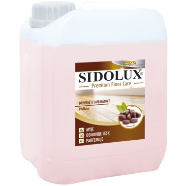 SIDOLUX Premium Floor Care na DŘEVĚNÉ a LAMINÁTOVÉ podlahy - Jojobový olej 5 L
