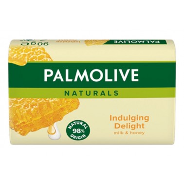 Palmolive Naturals Indulging Delight Milk & Honey toaletní tuhé mýdlo 90g