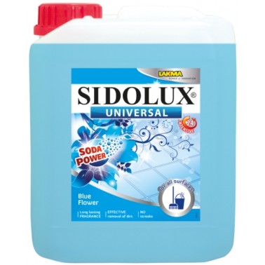 SIDOLUX Universal Blue Flower univerzální mycí prostředek 5 L