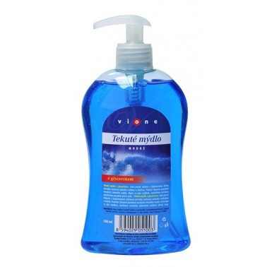 VIONE tekuté mýdlo čiré modré MOŘE 500 ml pumpička