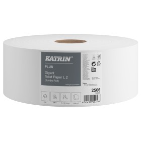 Toaletní papír KATRIN Plus 2566 Jumbo 270 2-vrstvý celulóza, 250 m, 6 rolí
