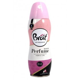 Brait Perfume Purple Lips suchý osvěžovač vzduchu sprej 300 ml