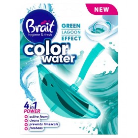 Brait WC blok 4in1 Color Water Green Lagoon Effect 40 g