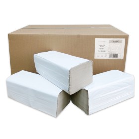 Ručníky papírové skládané INPOSAN Basic Z-Z 1-vrstvé šedé, 5000ks