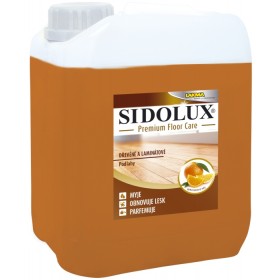 SIDOLUX Premium Floor Care na DŘEVĚNÉ a LAMINÁTOVÉ podlahy - Pomerančový olej 5 L