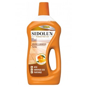 SIDOLUX Premium Floor Care na DŘEVĚNÉ a LAMINÁTOVÉ podlahy - Pomerančový olej 750 ml