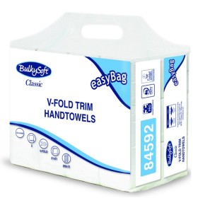 Ručníky papírové skládané BulkySoft 84592 V-FOLD 3000 ks