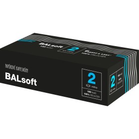 Papírové kapesníky BALsoft 2vrstvé, 150 ks v krabičce