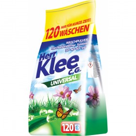 Klee Universal prací prášek 120 dávek 10 kg
